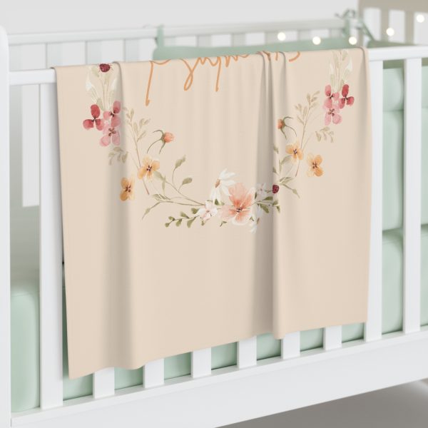 Psalms 127:3 Blessed Baby Swaddle Blanket - Image 4